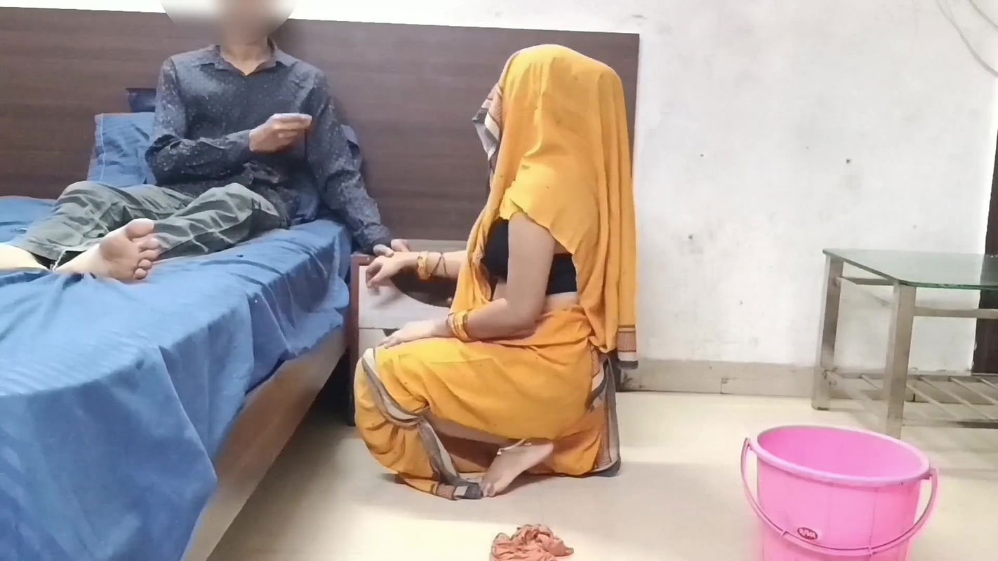 After the wife’s office, the husband forcibly left the maid lying on the ground