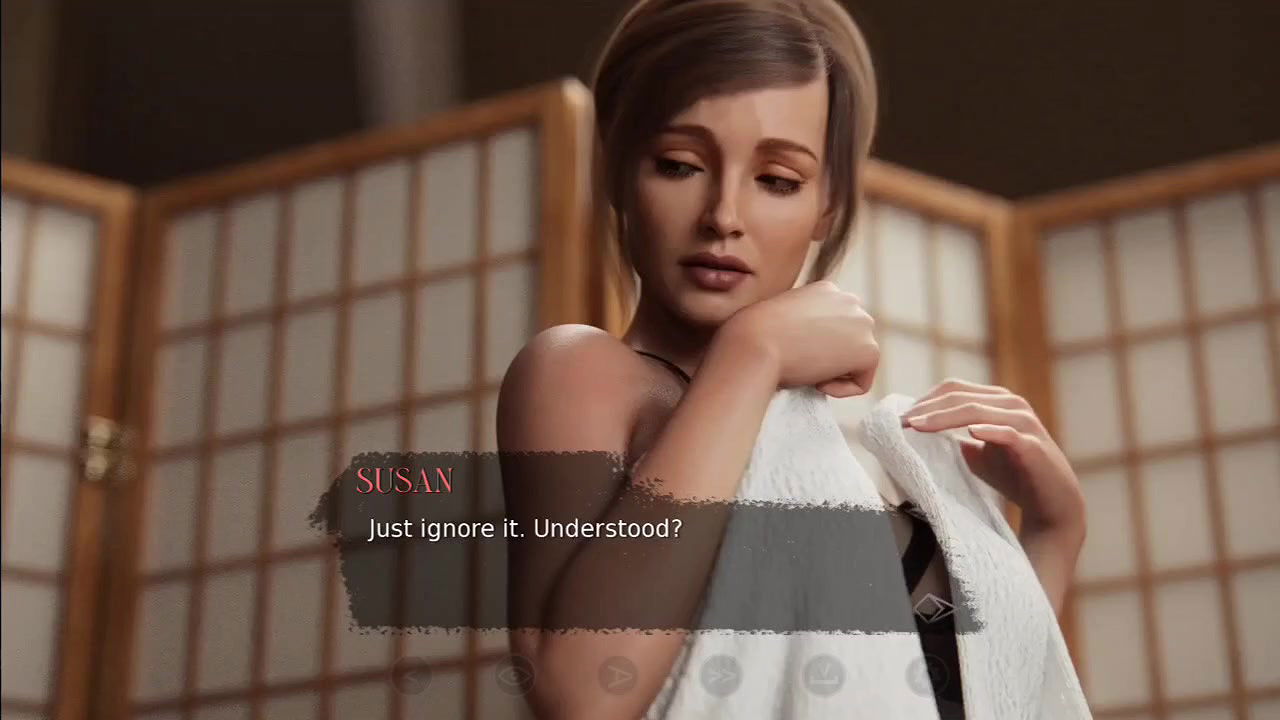 Trying to convince my stepsister to massage she’s body