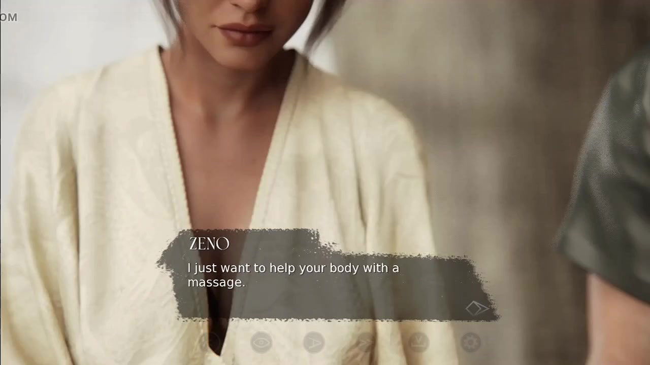 Trying to convince my stepsister to massage she’s body