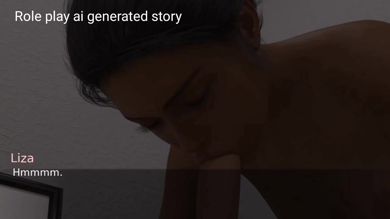 3D Animated Couple Romance in Bedroom Soft Foreplay & Passion ai generated