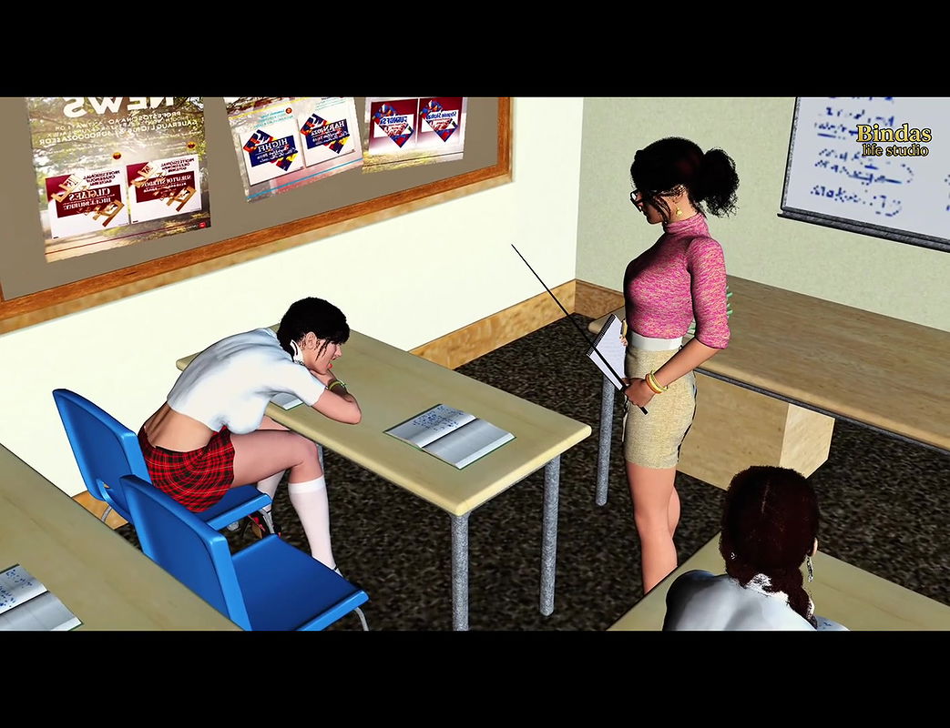 Strict Teacher’s Special Detention – Learn the Hard Way!