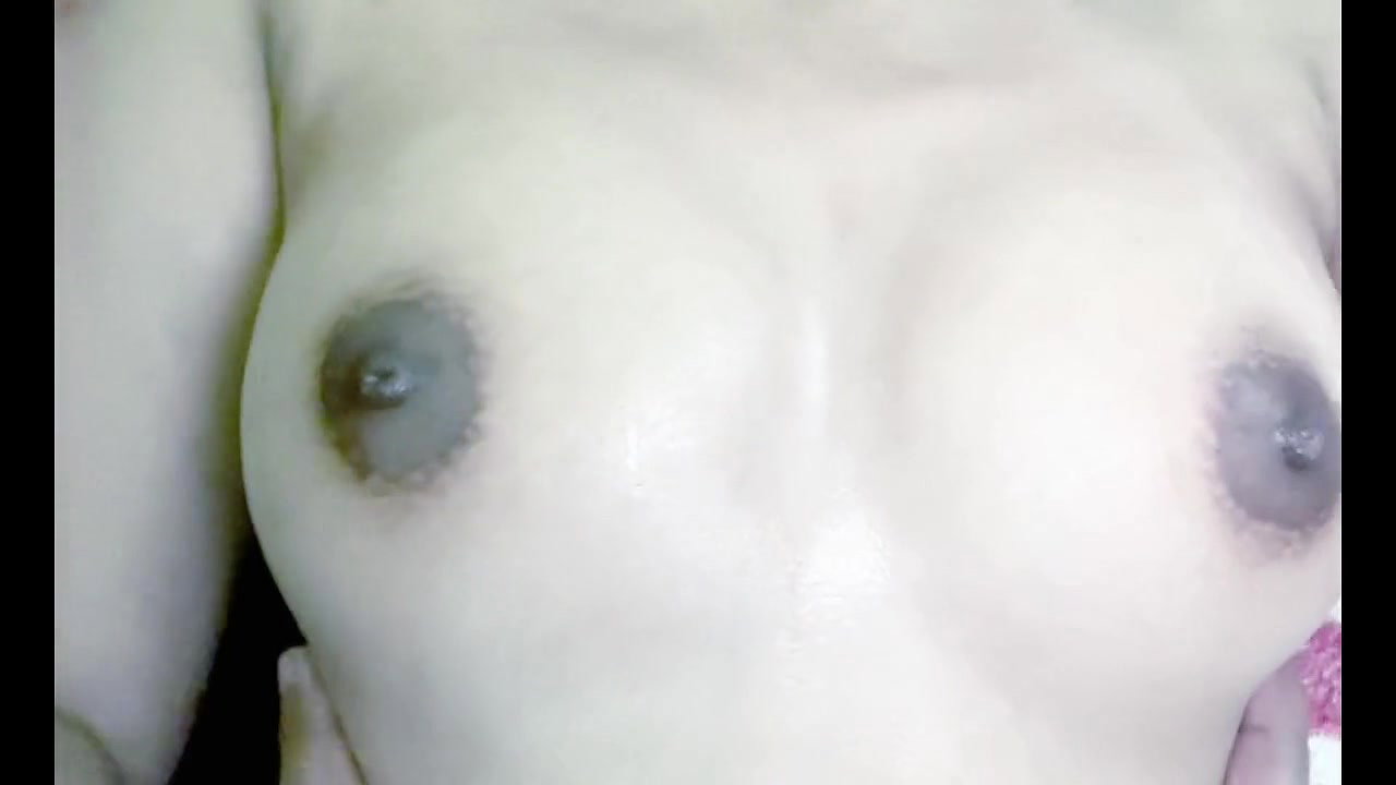 Oiled big boobs by my nabour friend