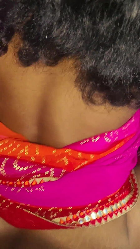 Desi indian teen doggy style in saree hot tease and made her boyfriend cum