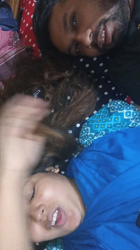 My cute stepsister invite me for fucking when she was alone her bedroom