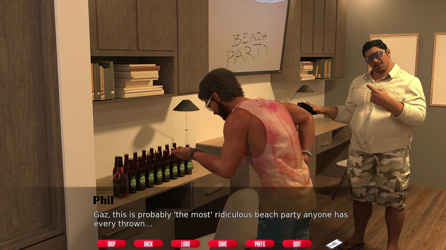 Naughty Neighbours – V0.59 – Ms. Fogge’s Breasts Were Exposed and She Kissed Phil