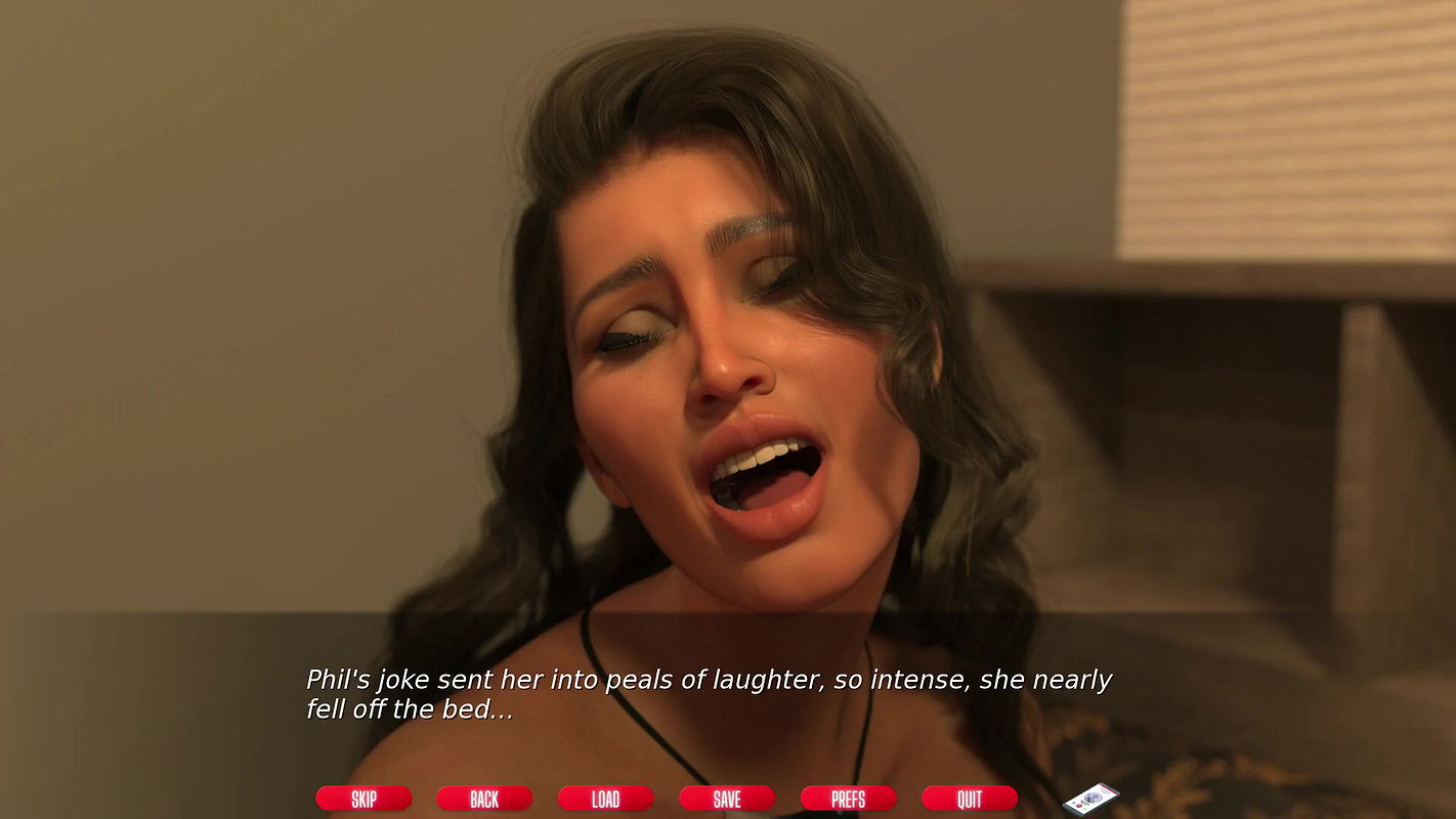 Naughty Neighbours – V0.59 – Ms. Fogge’s Breasts Were Exposed and She Kissed Phil