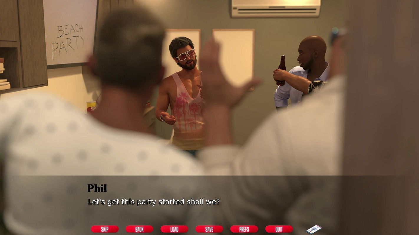 Naughty Neighbours – V0.59 – Ms. Fogge’s breasts were exposed and she kissed Phil – Highlight