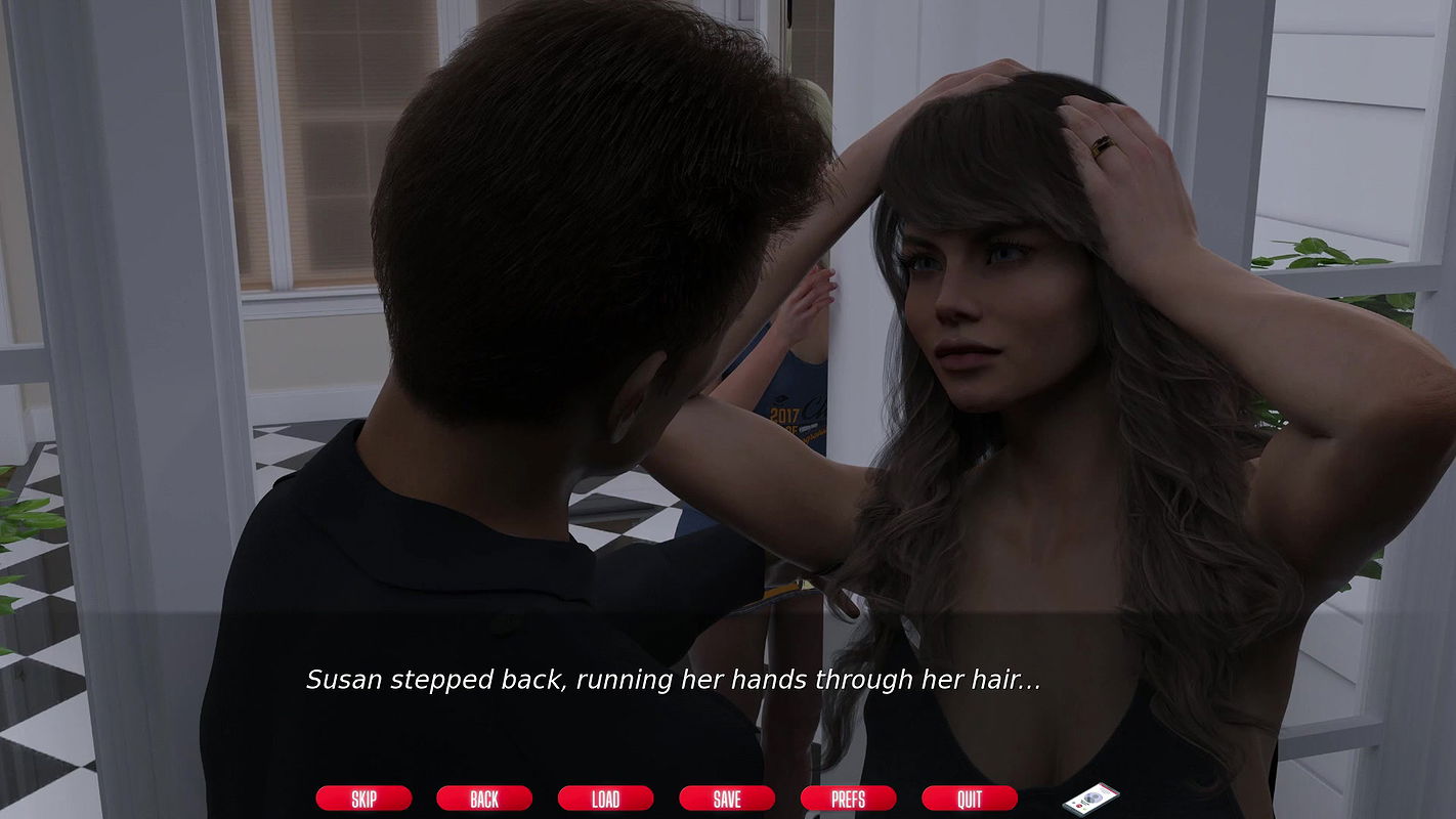 Naughty Neighbours – V0.59 – Marc captured Libby’s pussy and asked Susan for a kiss – Highlight