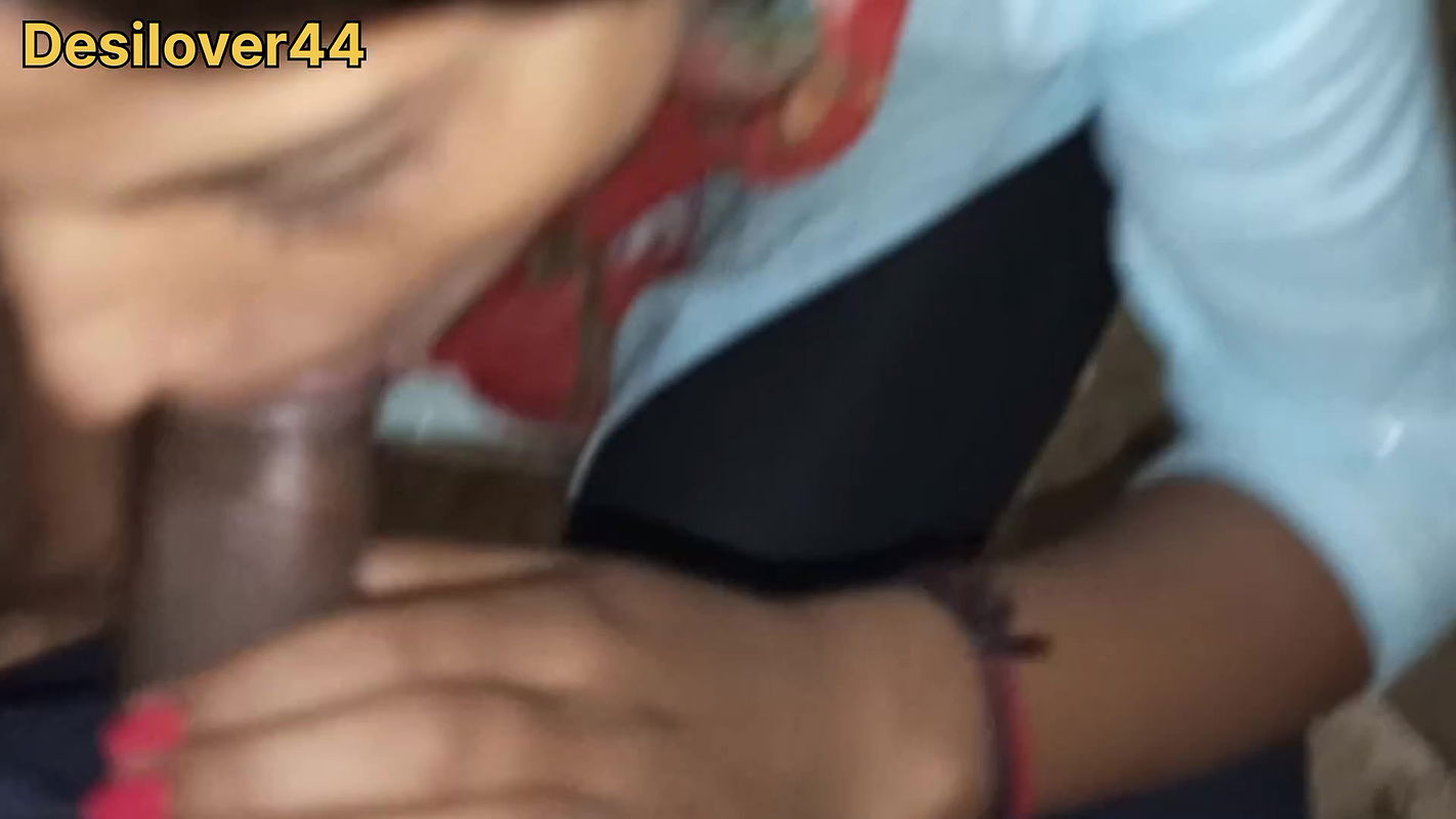 Hot Blowjob Romance With Girlfriend – Desi Couple Intimate in Room