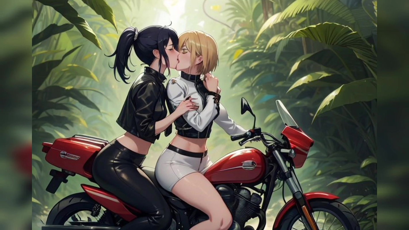 Hindi Audio Story of two lesbian Girls by Kidzy Animates. An AI-generated animated porn Story. Anime Hentai Sex