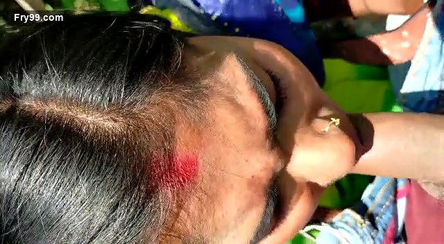 Outdoor with Beautiful bhabhi