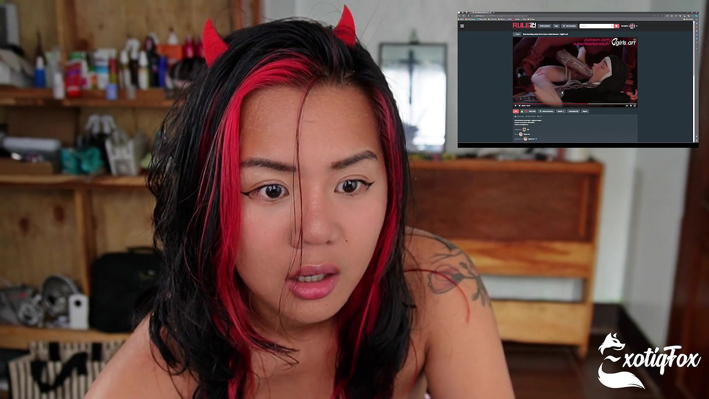 A SUCCUBUS GOTTA DO WHAT A SUCCUBUS GOTTA DO Milk Your Dick Dry – ExotiqFox Solo Gooner Girl Masturbation