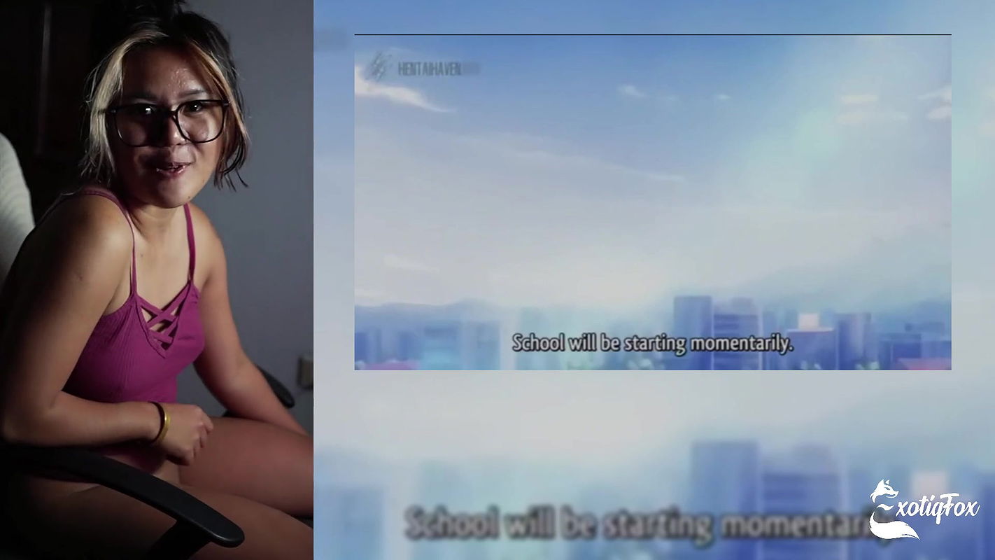 Baby I can’t sleep watch porn with me – ExotiqFox Solo Gooner Girl POV Masturbating