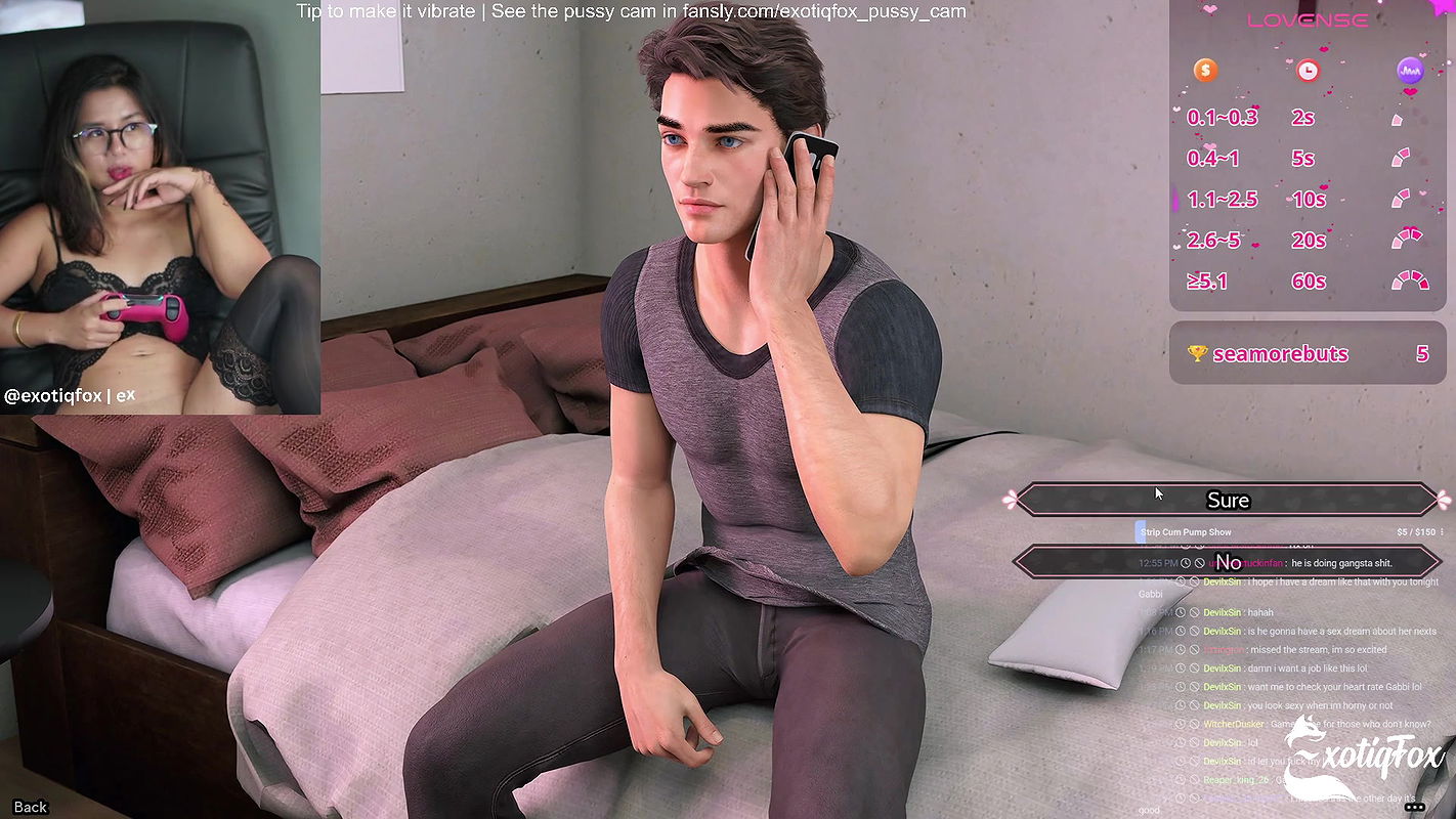 Cute Asian Gamer Girl Streamer Plays Fresh Women Episode 1 Hentai Adult Game