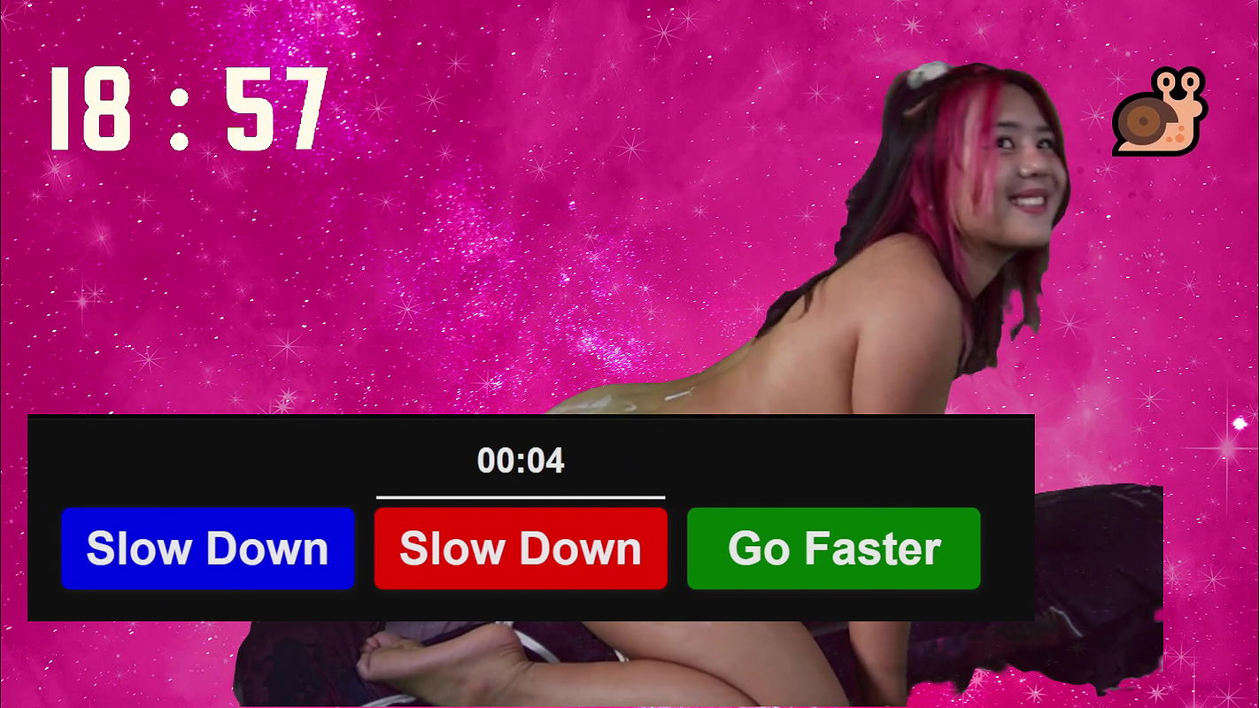 EDGE FOR 25 MINUTES CUM ALL YOU CAN IN 5 MINUTES – ExotiqFox JOI Edging Cum Twice or More Challenge Solo Female Masturbation