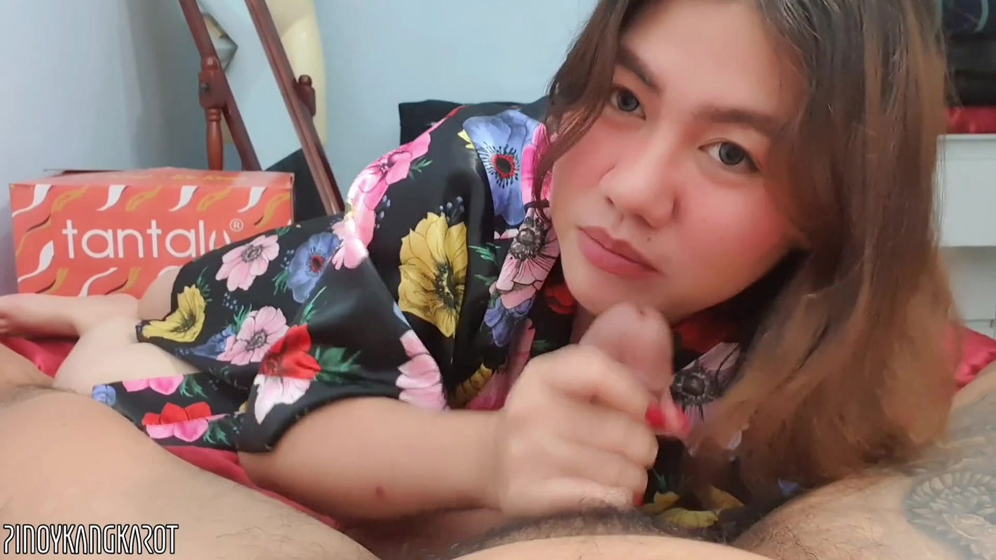 Filipina instruct me how to jerk with tantaly