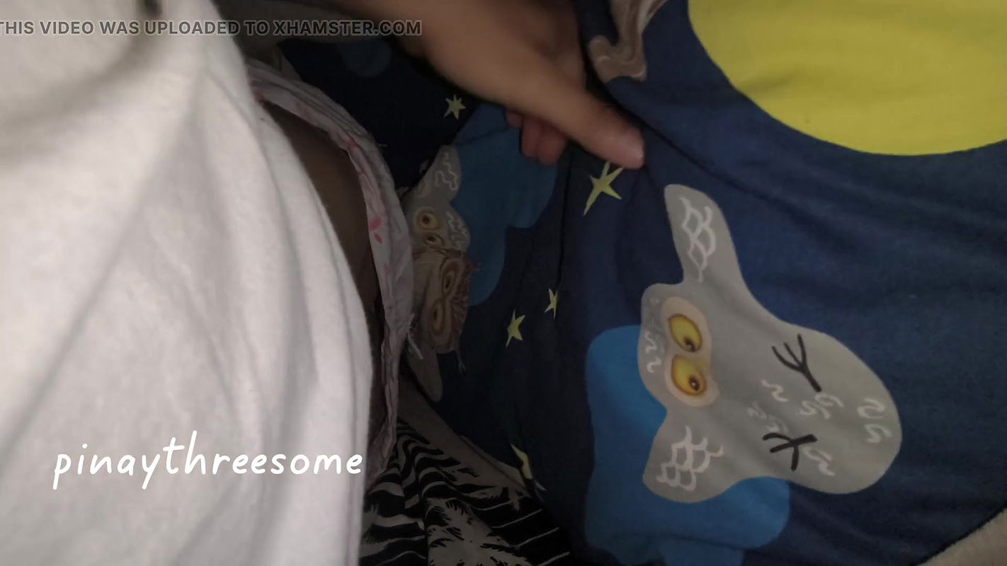 Asian step sister share place with step bro gone wild Under blanket sex tape