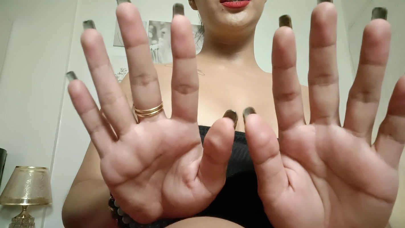 Long Nails Touch you, Long Nails Jerk You Harder !