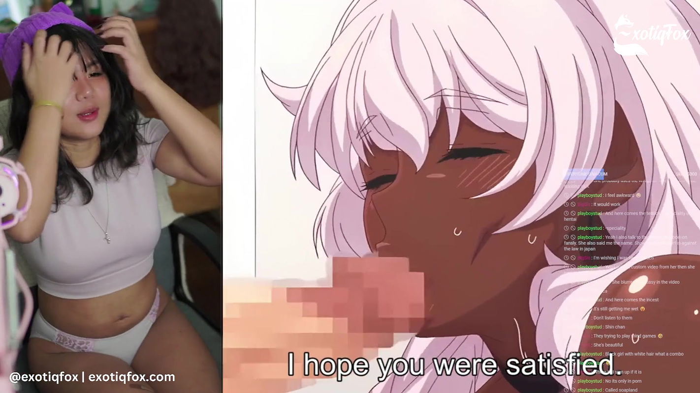 LONGEST FUCKING IN HENTAI HISTORY ! ExotiqFox Solo Gooner Girl Masturbation Hentai Livestream Reaction