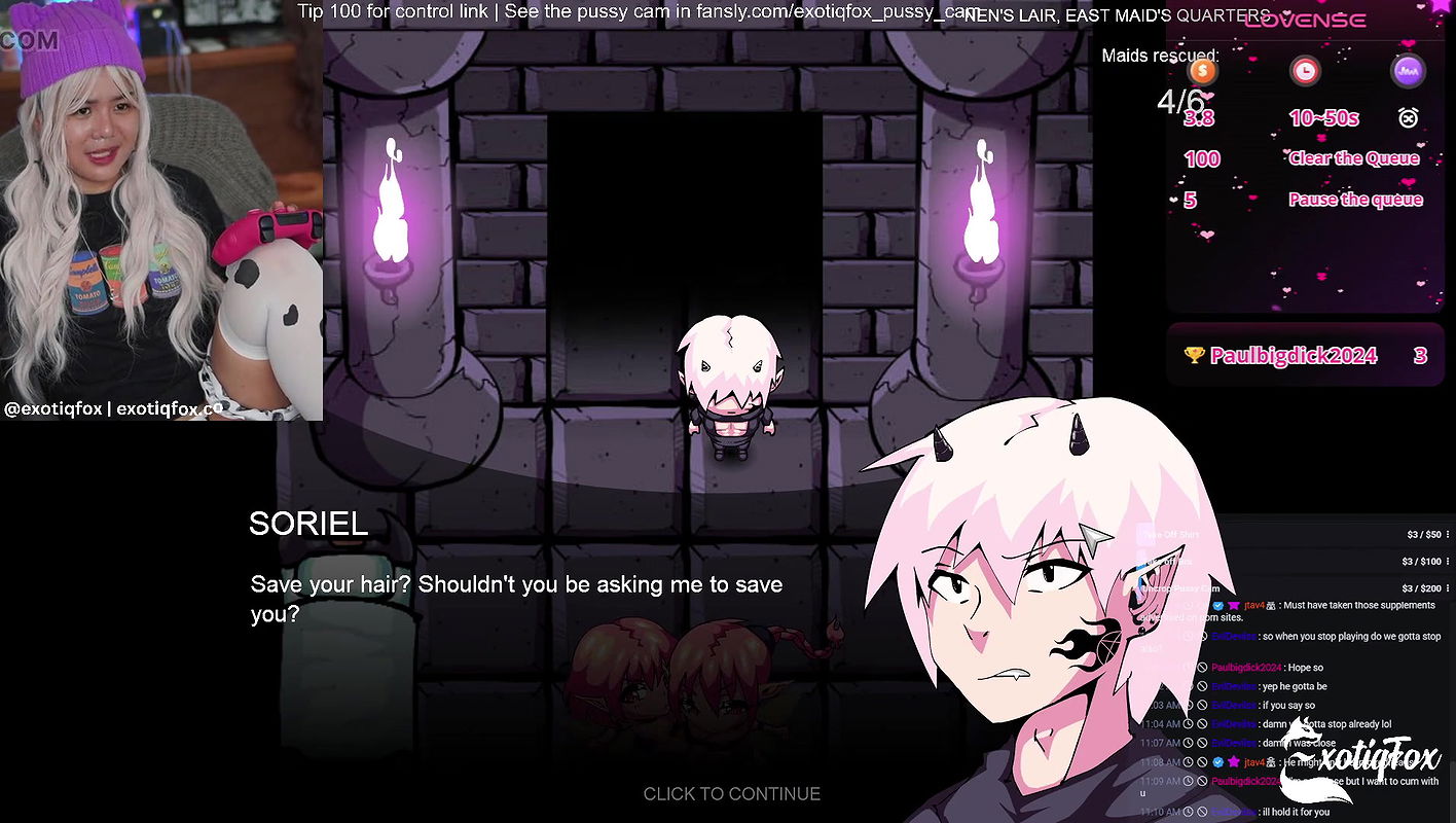 Masturbating while Playing H Games with Cute Asian Gamer Girl ExotiqFox