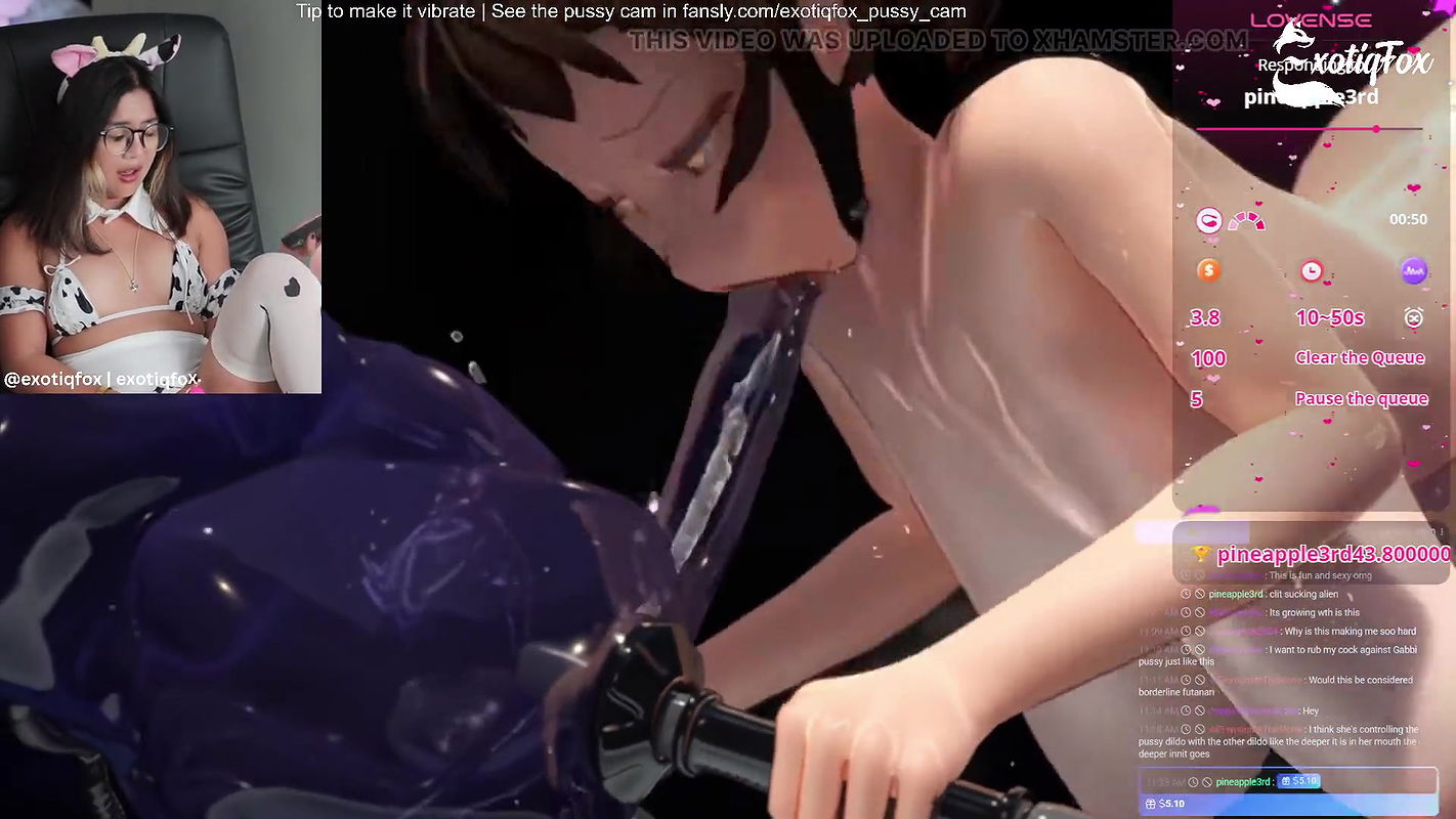 Miss Kikan VI Dark Master Complete Cum Training Live Hentai Reaction ExotiqFox