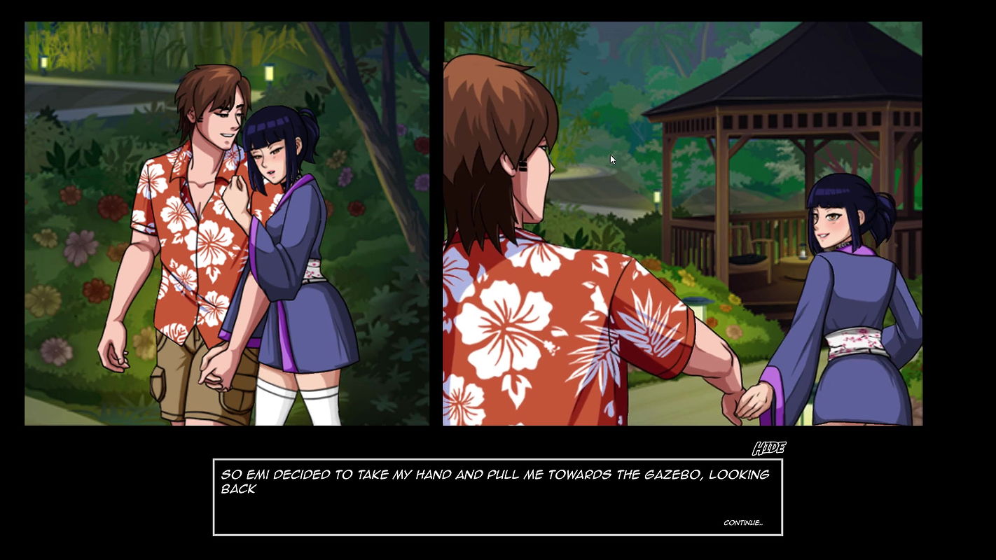 Paradise Lust – Emi meets a Big White Cock and Takes it all inside