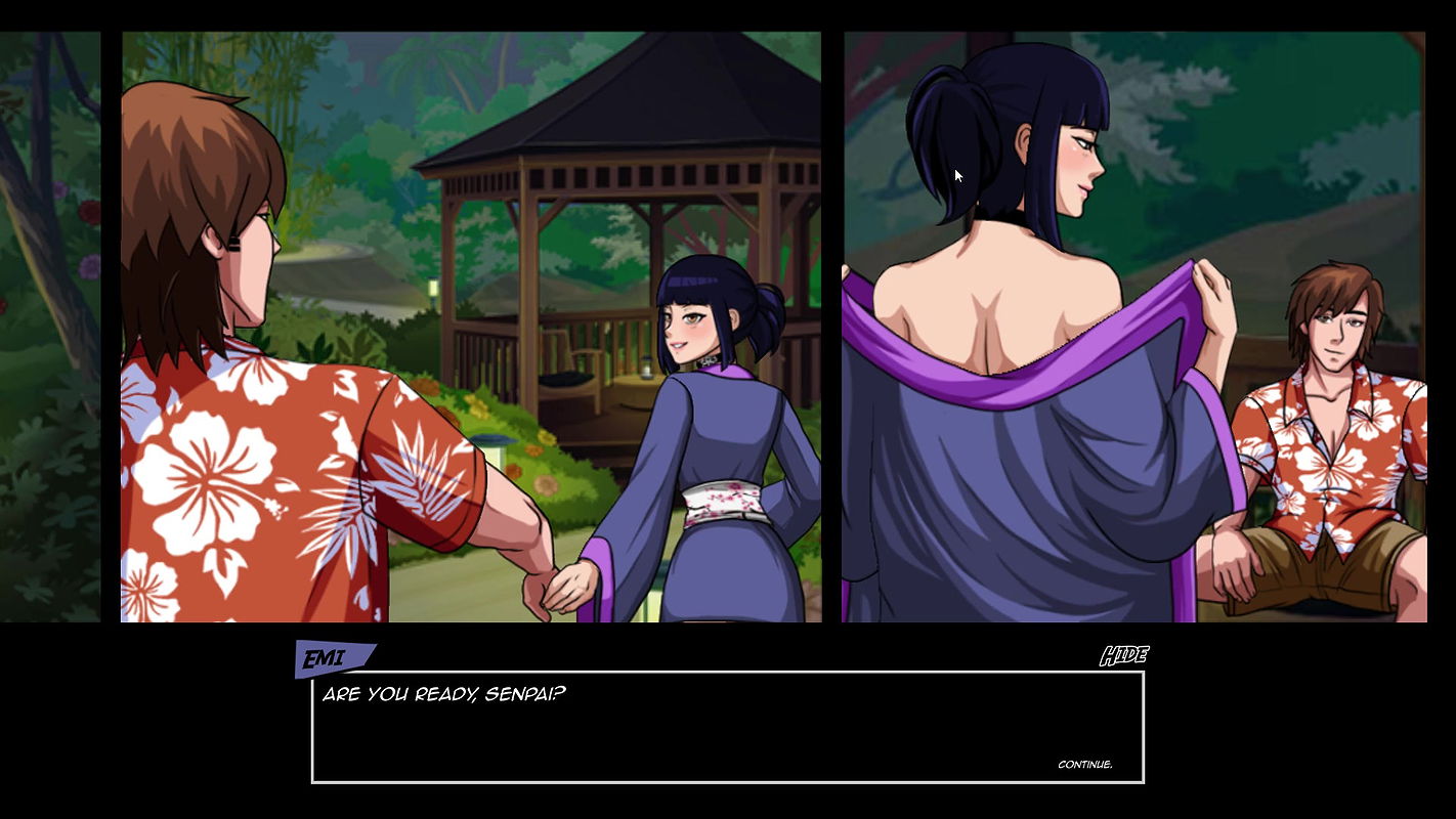 Paradise Lust – Emi meets a Big White Cock and Takes it all inside