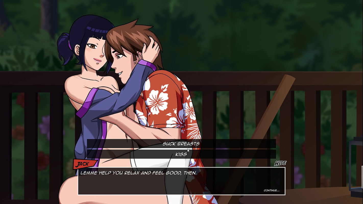 Paradise Lust – Emi meets a Big White Cock and Takes it all inside