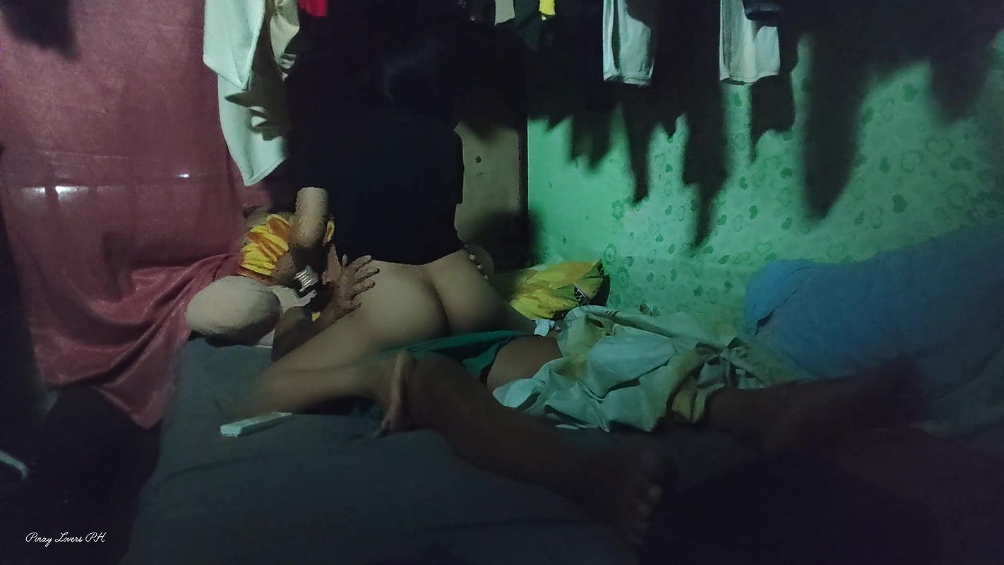 Pinay Stepmom fucks Stepson Caught him Jerking help him Load a Huge Cum