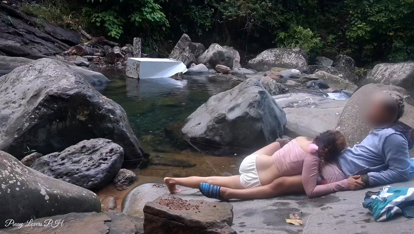 Risky sex on falls Random Stranger Hard Fucks My Pussy On Public