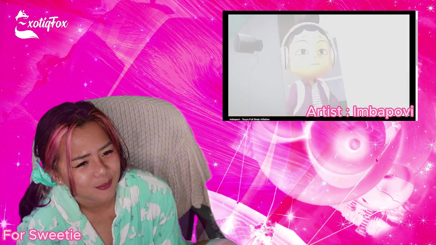 THEY JUST CAN’T STOP GETTING BIGGER – Custom Reactions ExotiqFox Solo Gooner Girl Masturbation