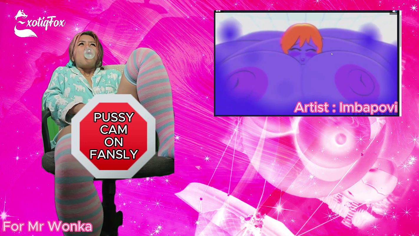 THEY JUST CAN’T STOP GETTING BIGGER – Custom Reactions ExotiqFox Solo Gooner Girl Masturbation