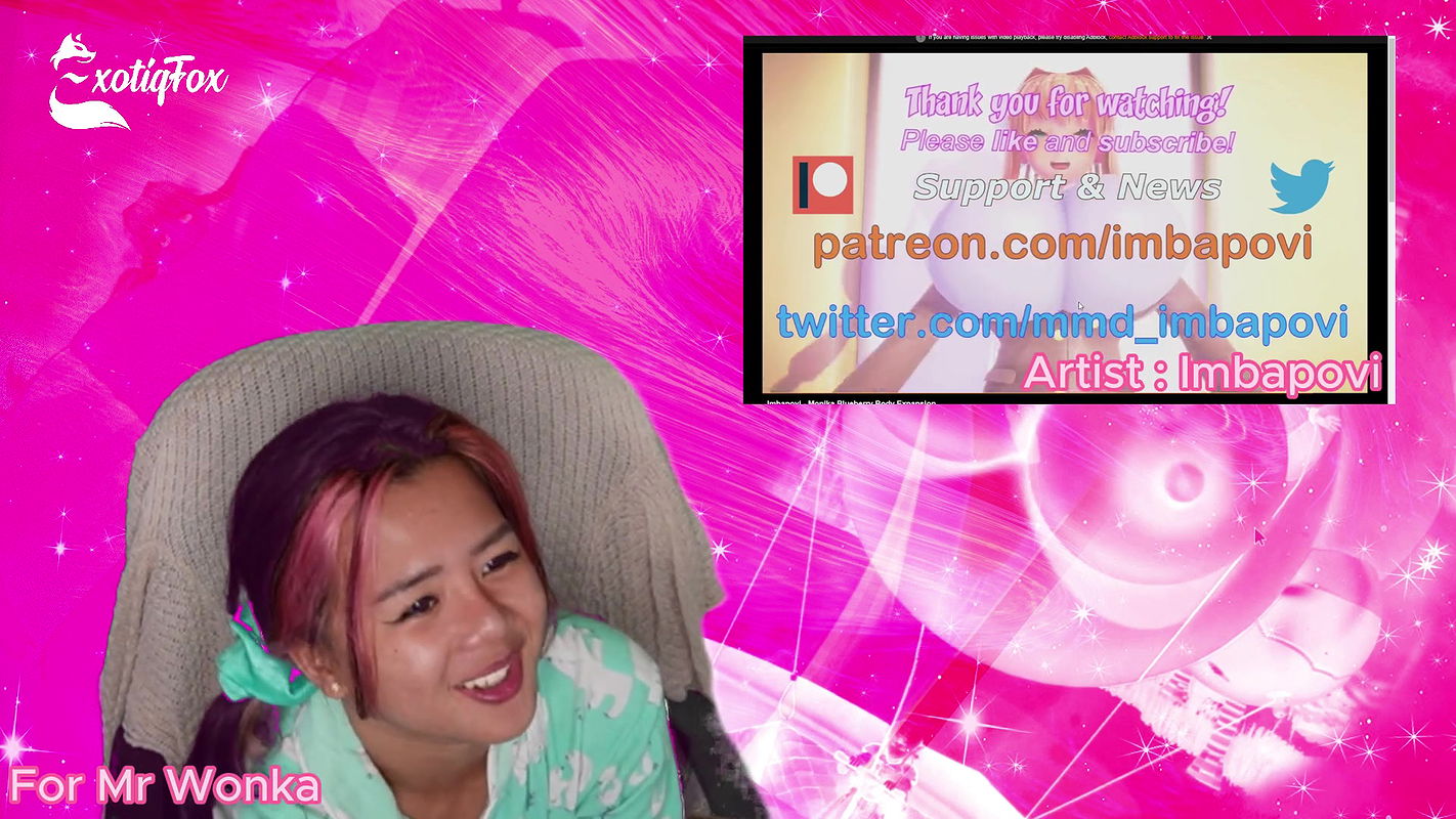 THEY JUST CAN’T STOP GETTING BIGGER – Custom Reactions ExotiqFox Solo Gooner Girl Masturbation