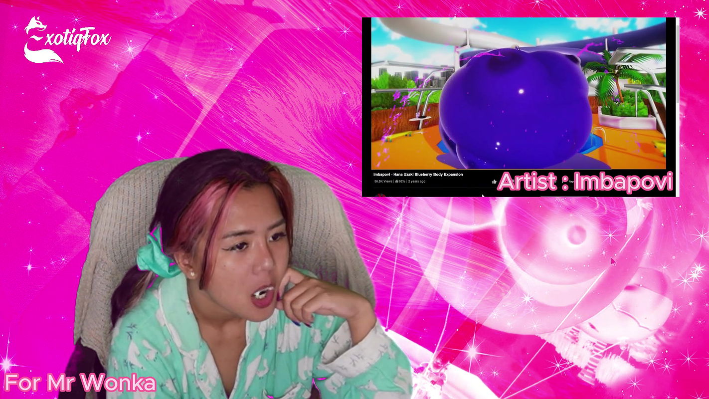 THEY JUST CAN’T STOP GETTING BIGGER – Custom Reactions ExotiqFox Solo Gooner Girl Masturbation