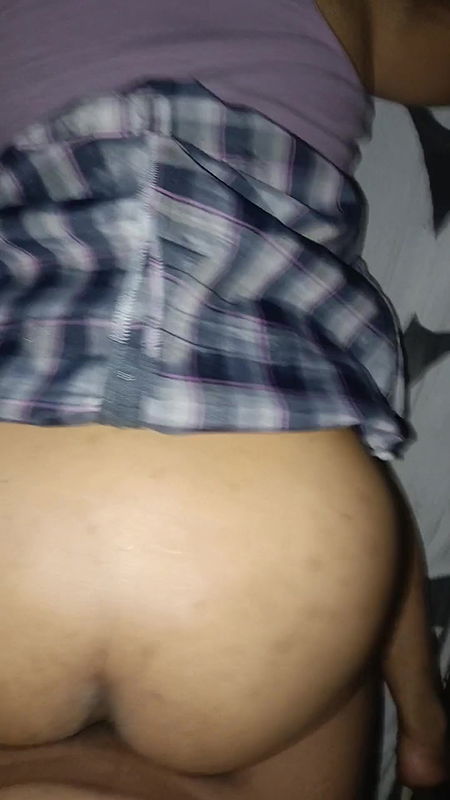 I fucked my chubby GF after school