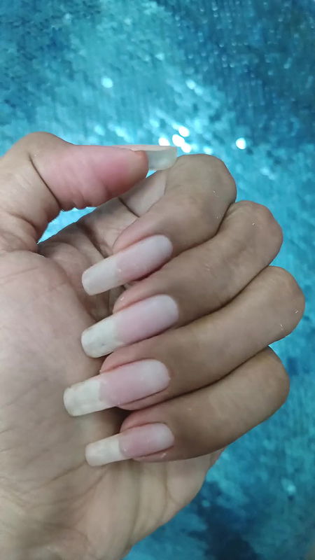 long nails Of mistress and sexy feet