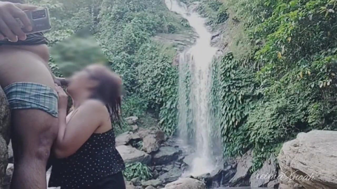 Ang Sabi ko tara sa FALLS hindi SUCK MY BALLS – Pinay Reima Public Waterfall Fuck