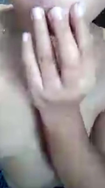 Young girl masturbates outside in public bathroom