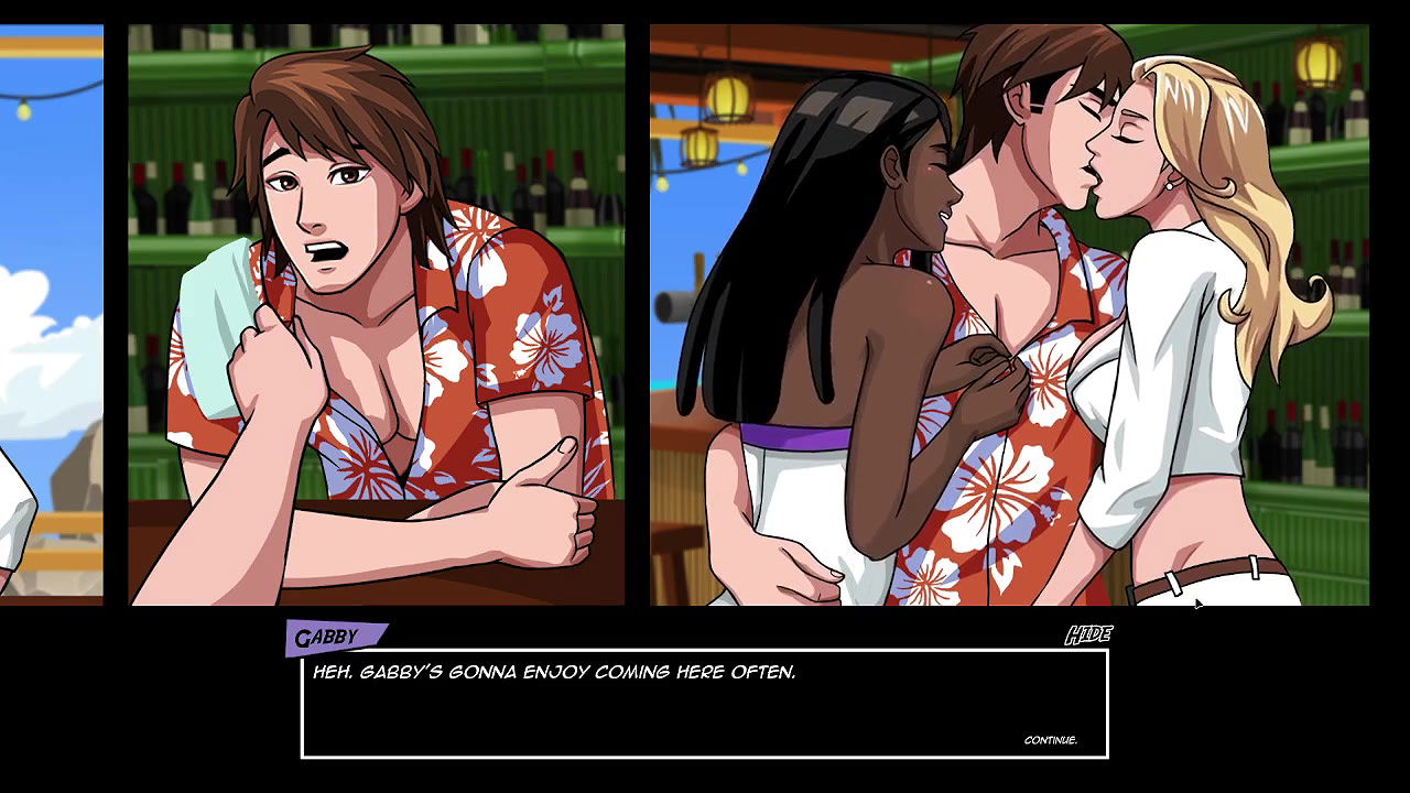 Paradise Lust 2 – Spankbank – Cath and Gabby Scene 01