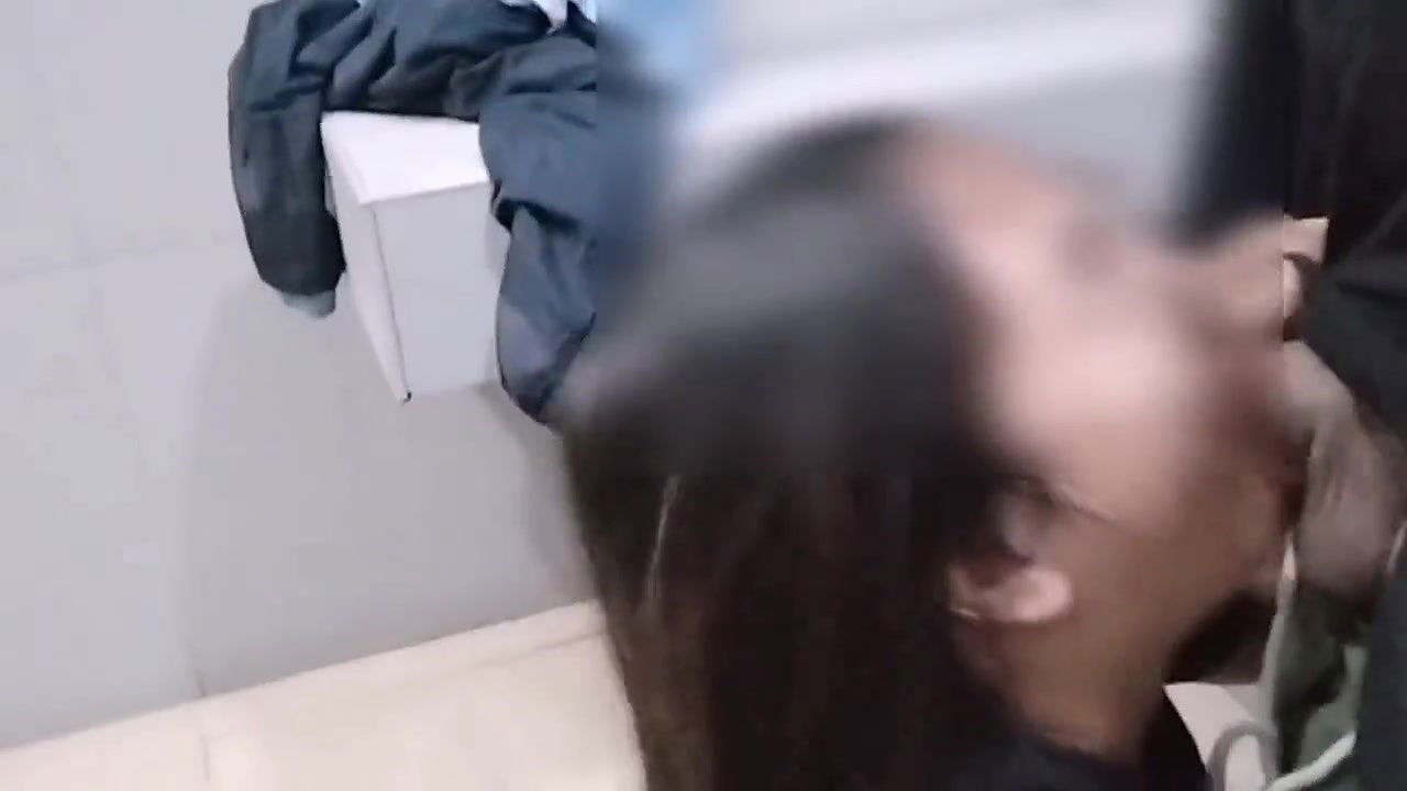 Horny Filipina Fucks at the (Shell)Gasoline Station and eats CUM