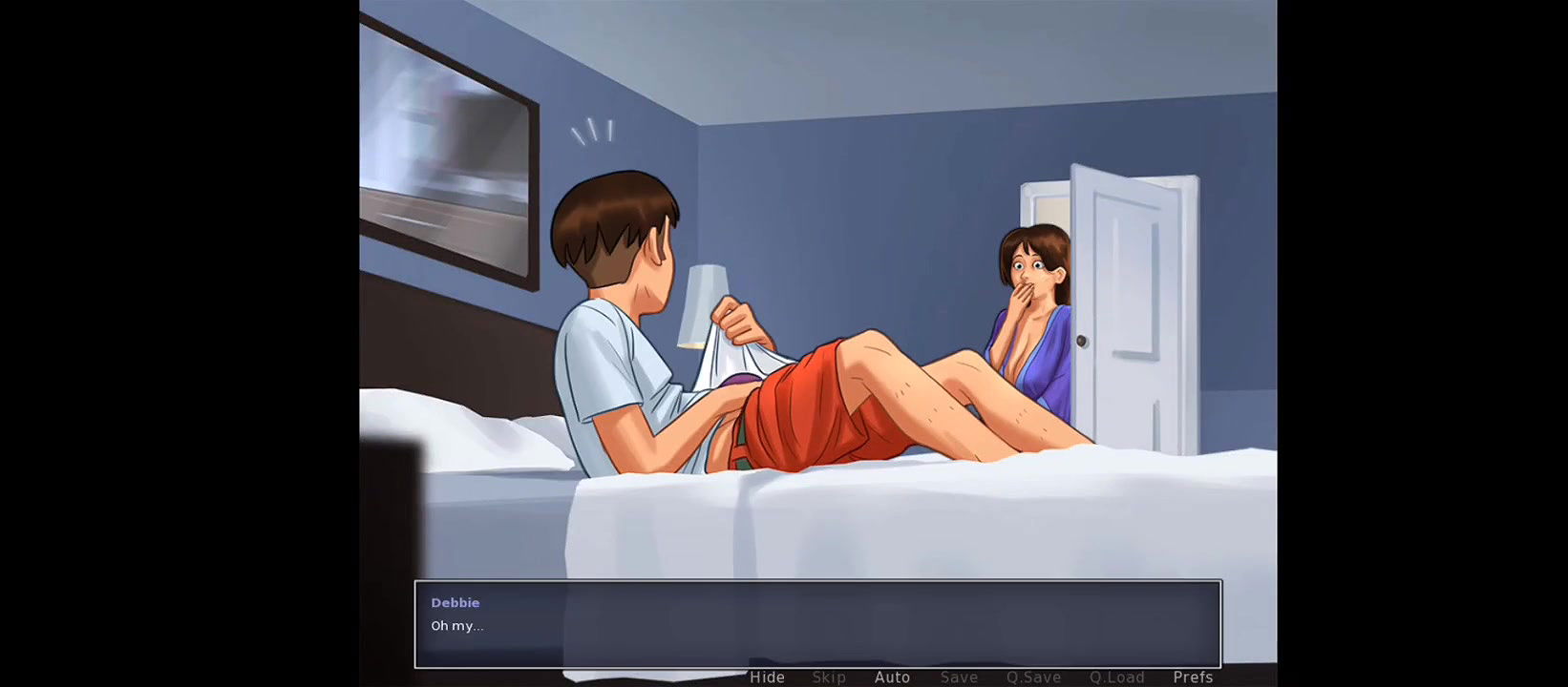 Summertime Saga Debbie all Sex scene