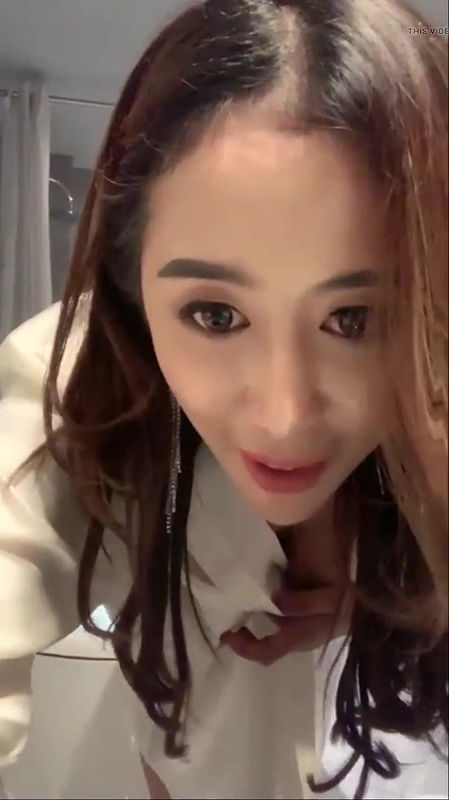 This adult model got caught masturbate