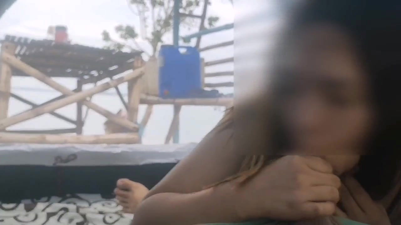 Natural big Tits Filipina Fucked in an open tent