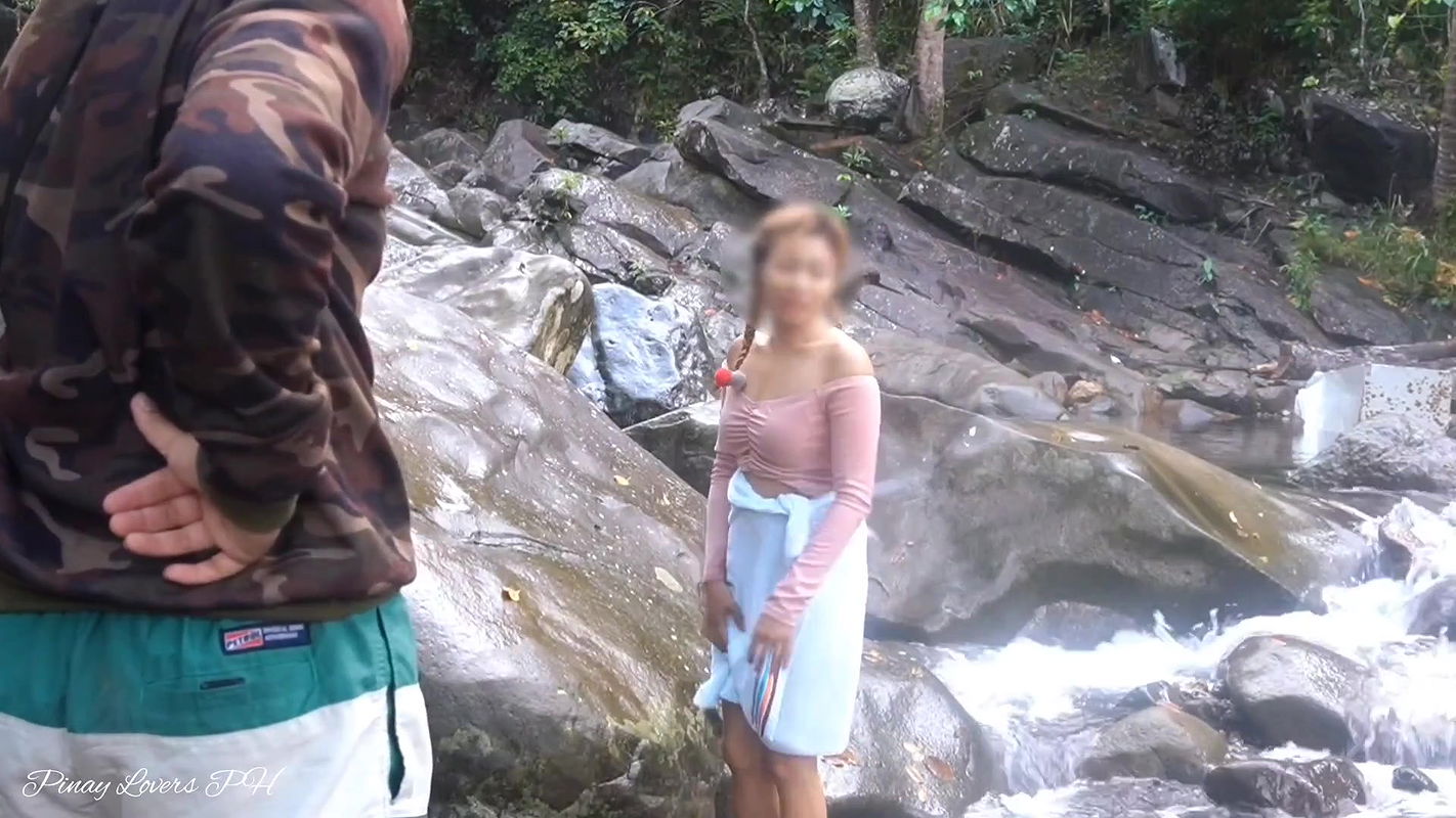 Random Stranger Fucks My Pussy on the Falls