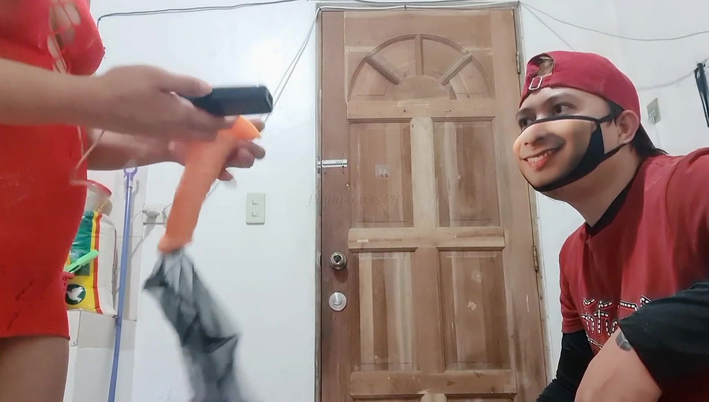 Horny Wife Fucked by Delivery Guy Rider Anal Fucked