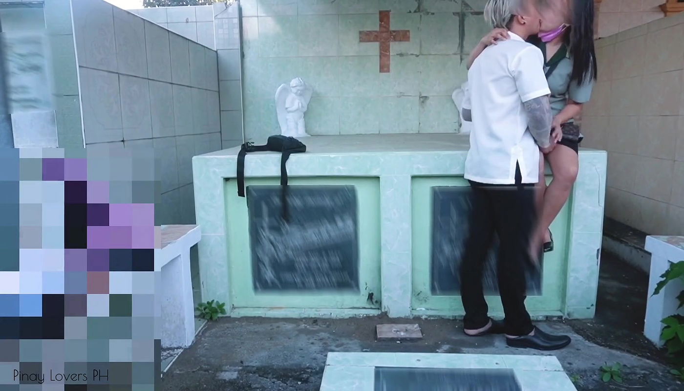 Teacher and Student Cemetery Risky Sex