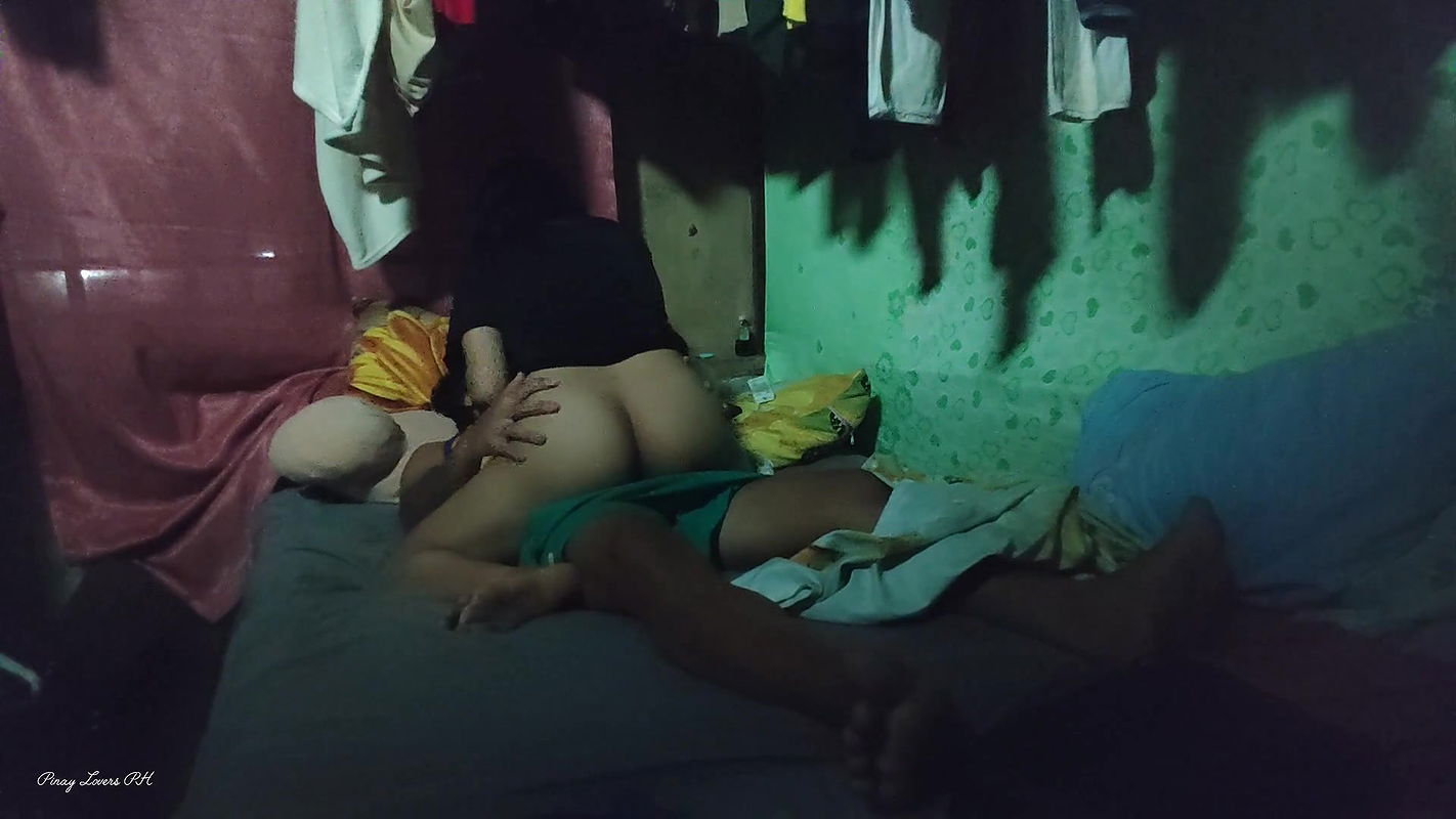 Pinay Stepmom Fucks Stepson Caught Him Jerking Help Him Load a Huge Cum