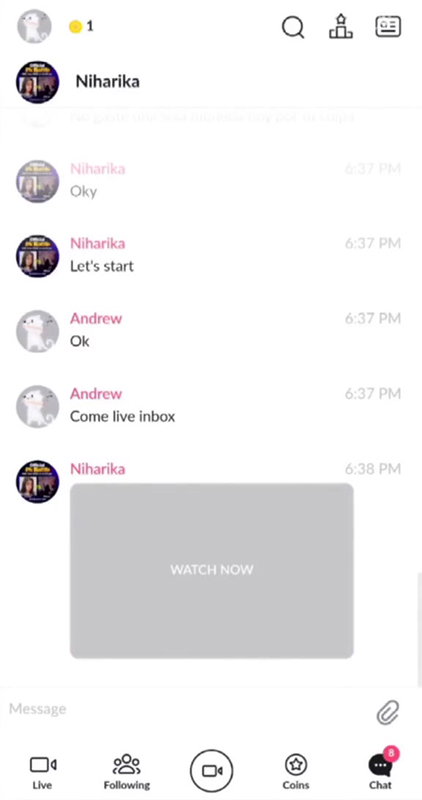 Sexy Niharika Nude Show On Tango 121 Live [No Wms]