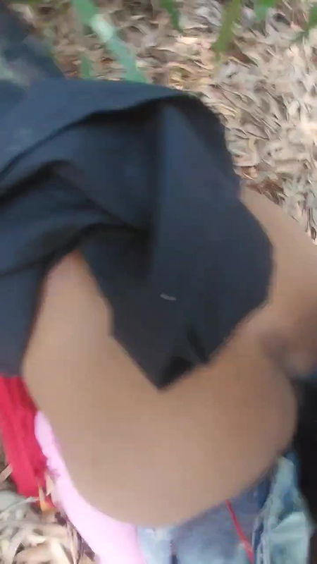 college girl outdoor sex with boyfriend in jungle