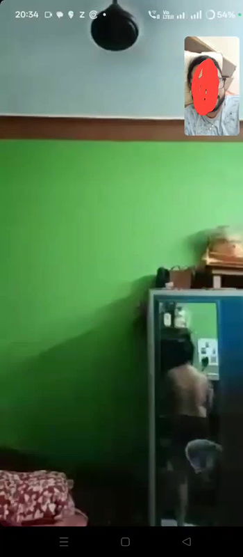 big boobs Dehati wife in nighty dress change live